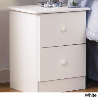 Lang Furniture Special 2 drawer Nightstand White Size 2 drawer