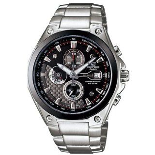 Casio Edifice Men's Ef564d 1avdf Stainless Steel Chronograph Sport Black Dial Watch at  Men's Watch store.