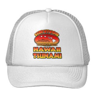 I Survived The Hawaii Tsunami 03 March 2011 Hat