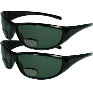 I Gogs Bifocal Polarized Sunglasses   Black Frame with Gray Lens 732145