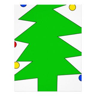 Christmas Tree 6 Letterhead Template