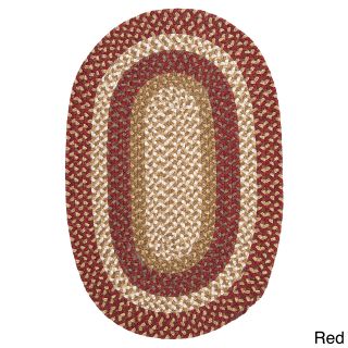 Colonial Mills Gourmet Braided Area Rug (8 X 10) Brown Size 8 x 10