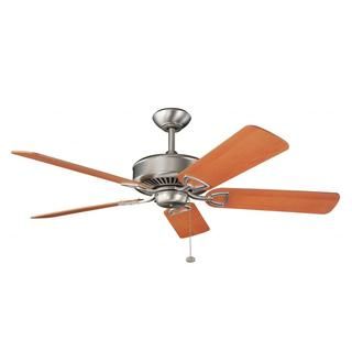 Brushed Nickel Transitional Ceiling Fan