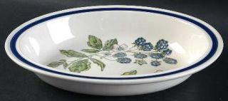 Wedgwood Bramble Multicolor (Oven To Table) 9 Oval Vegetable Bowl, Fine China D
