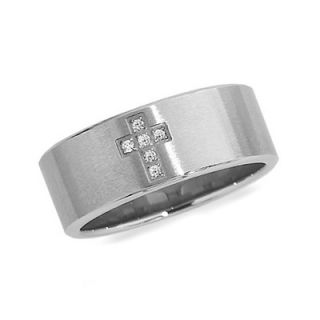 band in stainless steel with diamond accents orig $ 119 00 94 99