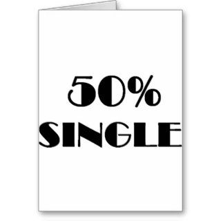 50% Single Card