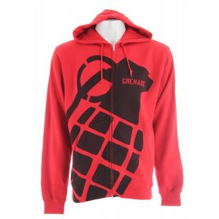 Grenade Stamp Zip Hoodie