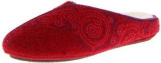 ACORN Women's Giselle Mule Slipper,Deep Red,7 US/W7 M US Shoes
