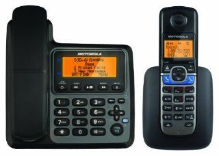 Motorola DECT 6.0 Corded Base Phone with Cordless Handset, Digital Answering System and Mobile Bluetooth Linking L702CBT Electronics