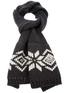 Moncler 'snowflake' Scarf