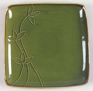 Baum Brothers Retro Embossed Green (Retro Collection) Dinner Plate, Fine China D