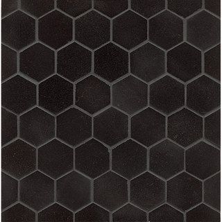 Absolute Black Granite Hexagon Mosaic Polished (box Of 10 Sheets)