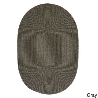 Colonial Mills Anywhere Indoor/ Outdoor Oval Rug (8 X 10) Gray Size 8 x 10