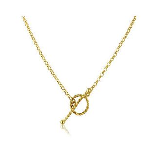gold vermeil lariot chain by argent of london