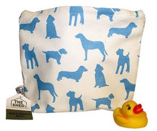 child's park life wash bag by the shed inc