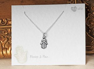'blessing & peace…' necklace by kalk bay
