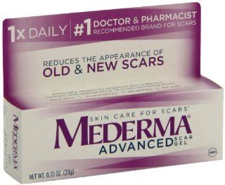 Mederma Advanced Scar Gel  (.70 oz (20 gr))  Scar Reducing Treatments  Beauty
