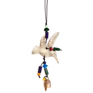 Hummingbird Wind Chime (India) Garden Accents