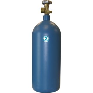 Thoroughbred Empty Argon/CO2 Welding Gas Cylinder — #2, Model# MIX2-B  Gas Cylinders   Caddies