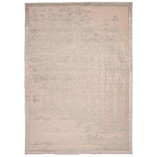 Contemporary Abstract Pattern Ivory Rug (76 X 96)
