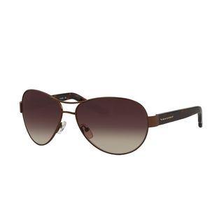Vernier Womens Tortoise/ Gold Aviator Sunglasses