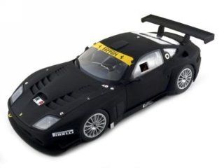 Kyosho 1/18 2005 Ferrari 575 GTC Evoluzione Matte Black Toys & Games