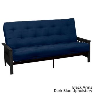 Epicfurnishings Provo Full size With Inner Spring Futon Sofa Sleeper Bed Black Size Full