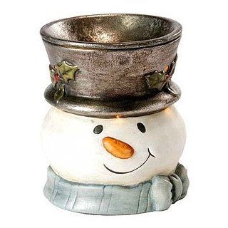 Frosty Snowman Tart Warmer   Home Fragrance Accessories