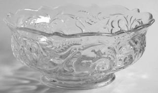 McKee Rock Crystal Clear Salad Bowl   Clear,Depression Glass