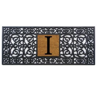 Rubber Monogrammed Doormat (17x41)