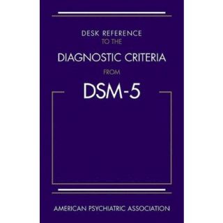 Desk Reference to the Diagnostic Criteria from D