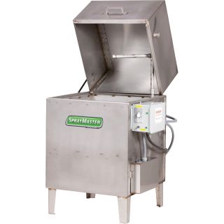 SprayMaster Aqueous Parts Washer — 30 Gallon, Stainless Steel, Model# SM9200SS  Water Based Parts Washers