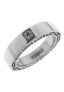 Versace FHX1022A001 5.5  Jewelry,Mens 18k White Gold White Diamond Ring, Fine Jewelry Versace Rings Jewelry