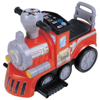 My First Battery Operated Red RideOn Train New Star Powered Riding Toys