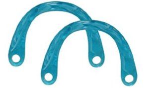 Everything Mary Plastic Swirl Purse Handles   Turquoise   Purse Hangers