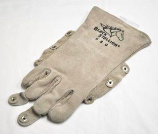 Revco Black Stallion 580 FluxGuard Cowhide Stick Welding Glove, Left Hand, Large   Welding Safety Gloves  