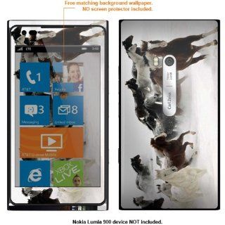 Protective Decal Skin Sticker for Nokia Lumia 910 & AT&T Lumia 900 case cover Lumia900 581 Cell Phones & Accessories