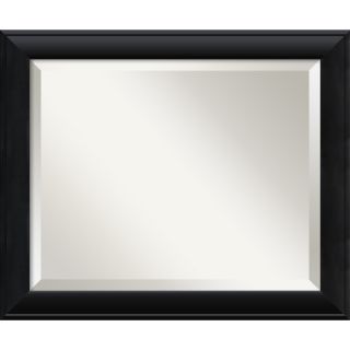 Amanti Art Medium Nero Black Framed Mirror Black Size Medium