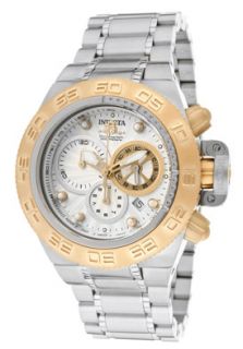 Invicta 10145  Watches,Mens Subaqua/Noma IV Chronograph Silver Textured Dial Stainless Steel, Chronograph Invicta Quartz Watches