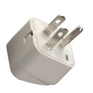 Grounded Adapter Plug Europe to America GUA CE Certified Clothing