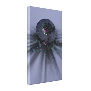 UFO Smack down Gallery Wrap Canvas
