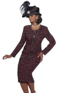 Donna Vinci Women's Fall Church Suit in Boucle Knit Clothing