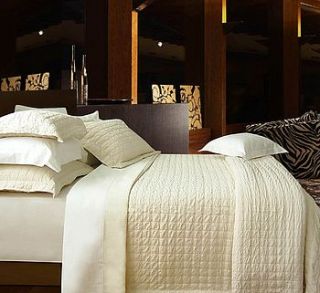 luxurious pure cotton textured bedspread by the chateau company