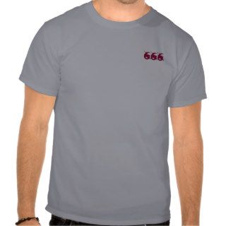 666 Roman Numerals T Shirt