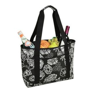 Picnic At Ascot Large Insulated Tote Night Bloom