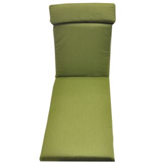 Sunbrella Cilantro Patio Chaise Lounge Cushion