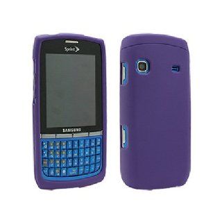 Purple Hard Snap On Cover Case for Samsung Replenish SPH M580 Cell Phones & Accessories