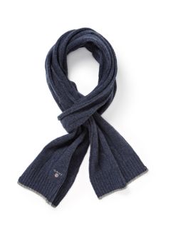 Tipped Cable Knit Scarf by GANT