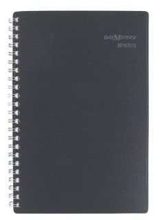 AT A GLANCE DayMinder 2014 2015 Academic Year Weekly and Monthly Planner, Wirebound, Dark Gray, 5 x 8 Inch Page Size (AYC200 45) 