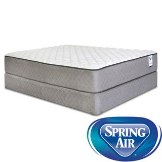 Spring Air Back Supporter Hayworth Firm King size Mattress Set